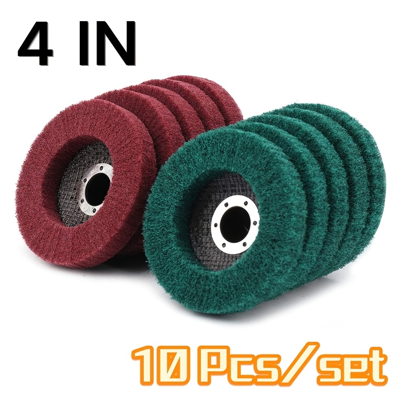 Angle Grinder Flap Disc Set - 10 sztuk, zestaw tarcz z włóknami