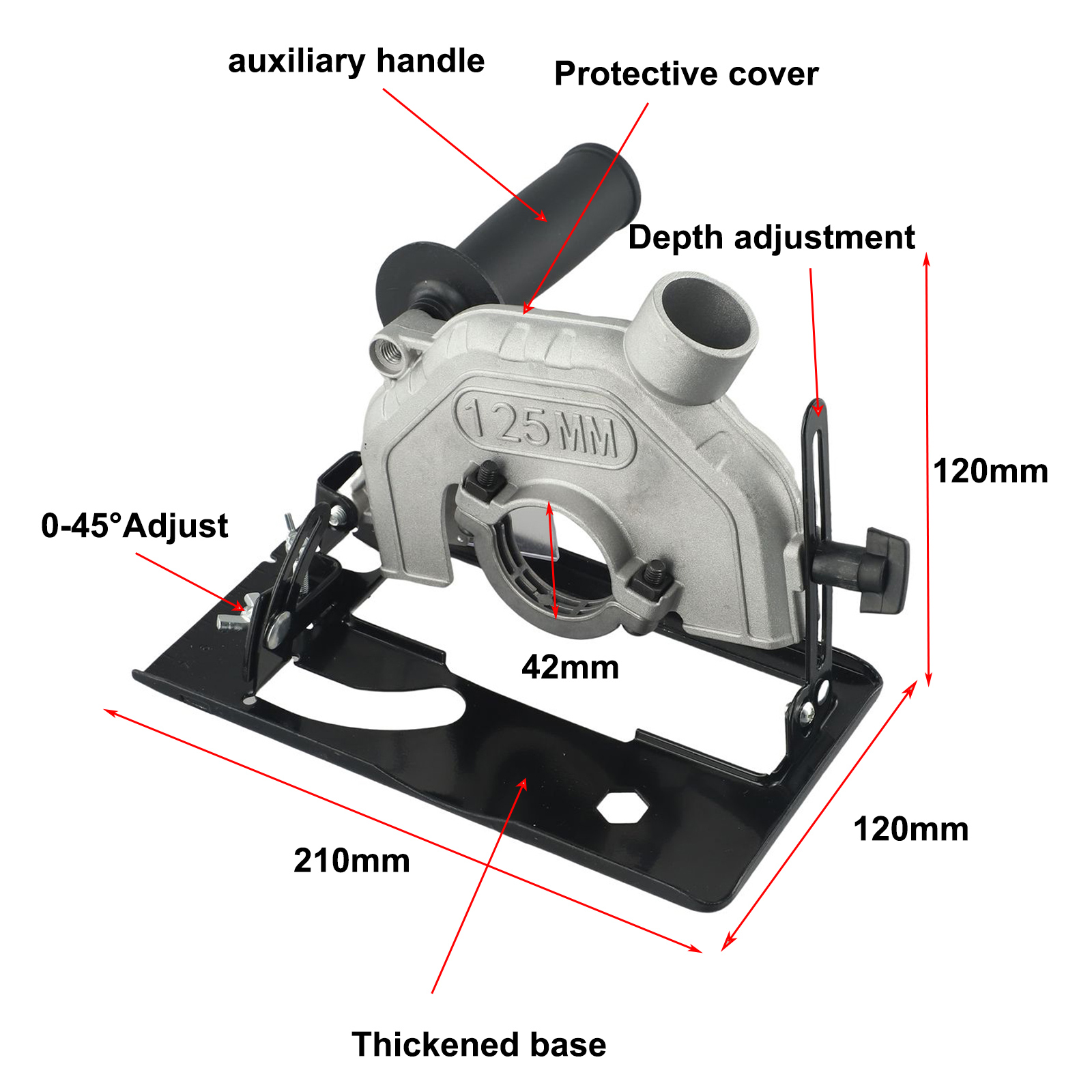 Angle Grinder Stand Holder - Uchwyt/Konwerter do szlifierki kątowej 100-125mm, stół