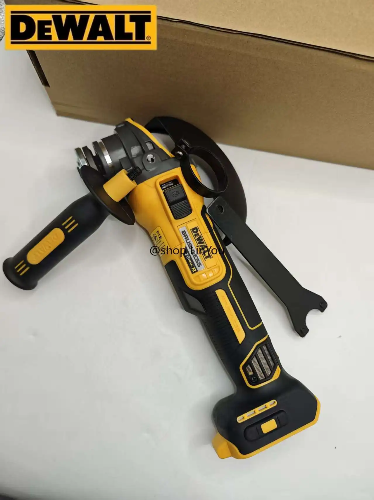 Cordless Angle Grinder 125Mm Brushless - DEWALT DCG409 – akumulatorowa szlifierka kątowa
