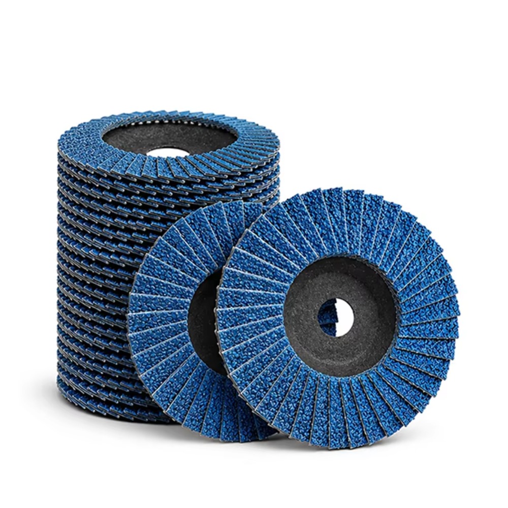 Angle Grinder Flap Disc Set - Zestaw 10 sztuk tarcz z cyrkonii