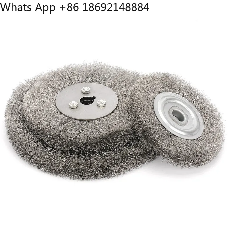 Angle Grinder Wire Brush Wheel - Płaska szczotka druciana ze stali nierdzewnej