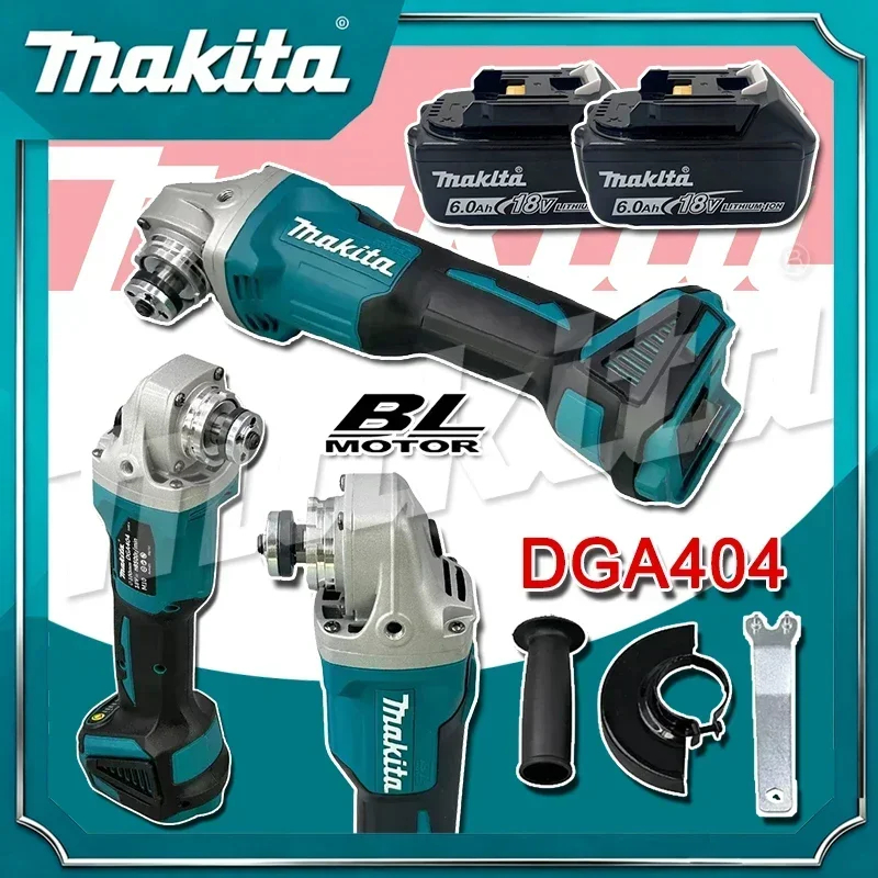 Cordless Angle Grinder 125Mm Brushless - Makita DGA404 18V 6.0Ah 125mm Bezszczotkowa
