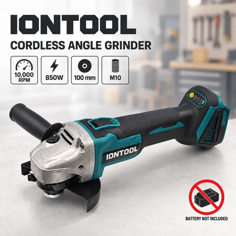 Brushless Grinder 100Mm 850W - IONTOOL – akumulatorowa szlifierka kątowa bezszczotkowa