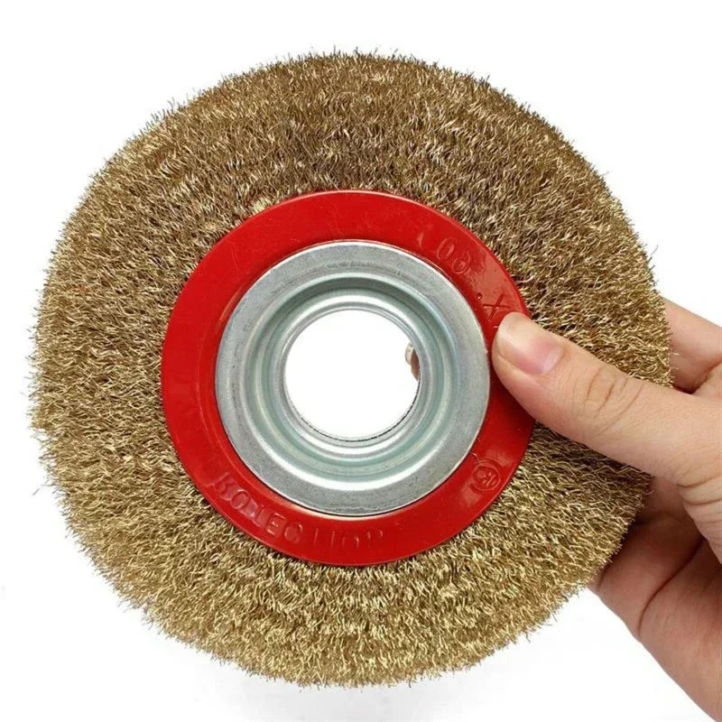 Angle Grinder Wire Brush Wheel - 1 szt. Szczotka druciana, tarcza polerska