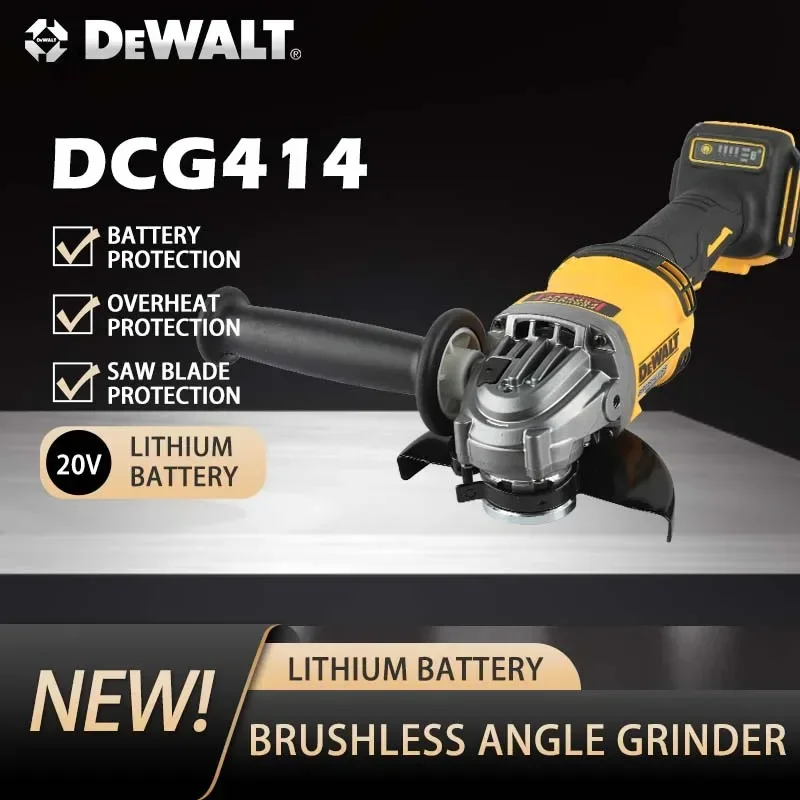 Cordless Angle Grinder 125Mm Brushless - Do akumulatorowej szlifierki kątowej DEWALT DCG414