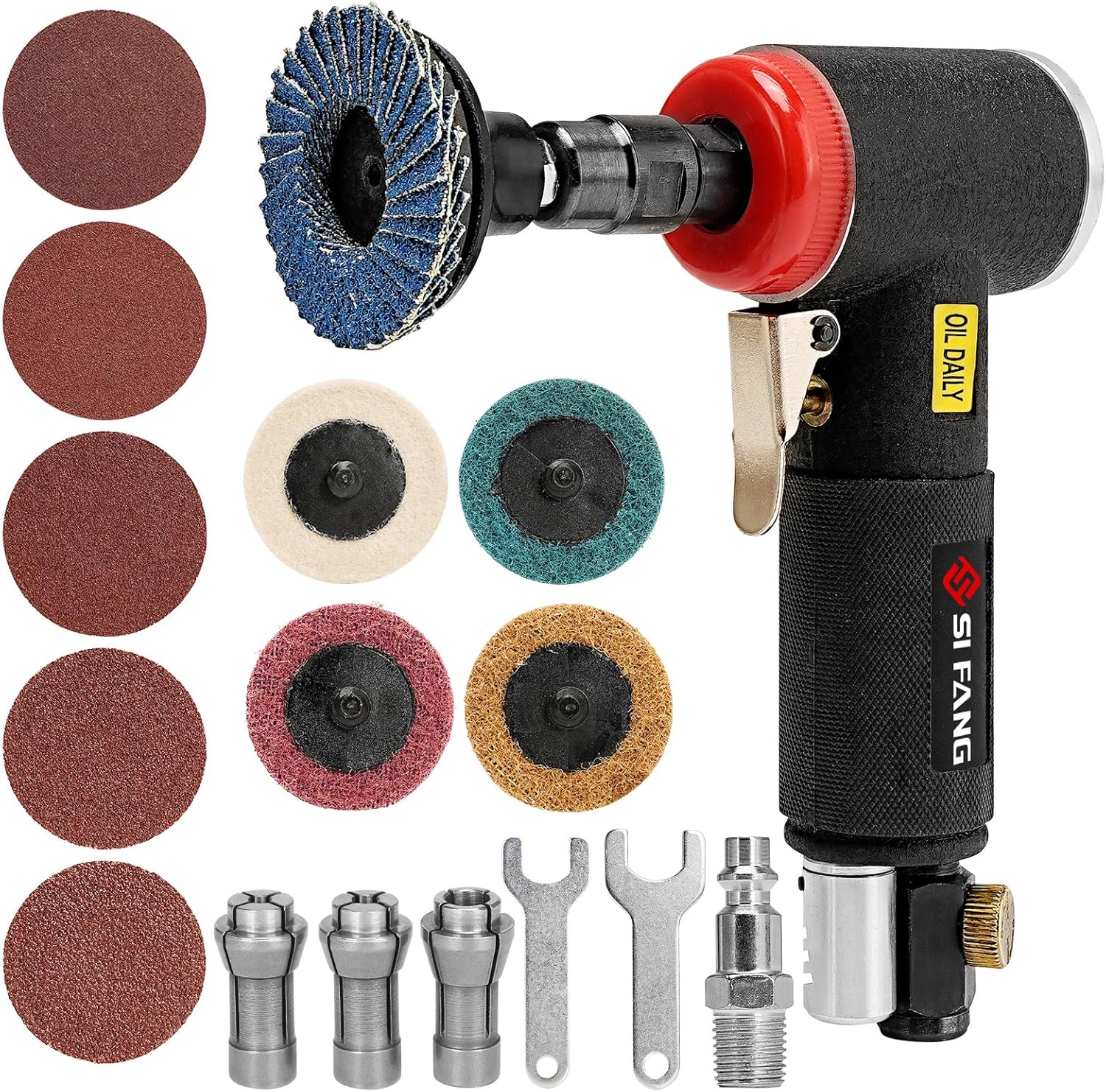 Die Grinder 1/4 Inch Air - SI FANG Mini Szlifierka Kątowa Pneumatyczna
