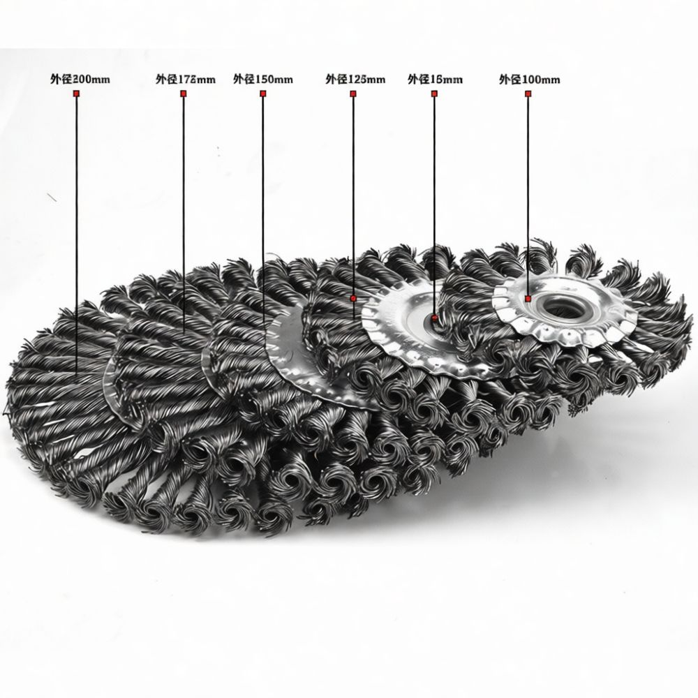 Szczotka z drutu skręconego, p – Angle Grinder Wire Brush Wheel recenzja i cena