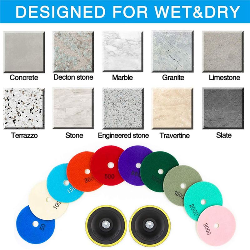 ABWP – zestaw 36 sztuk diament – Grinder Polishing Pad Kit recenzja i cena