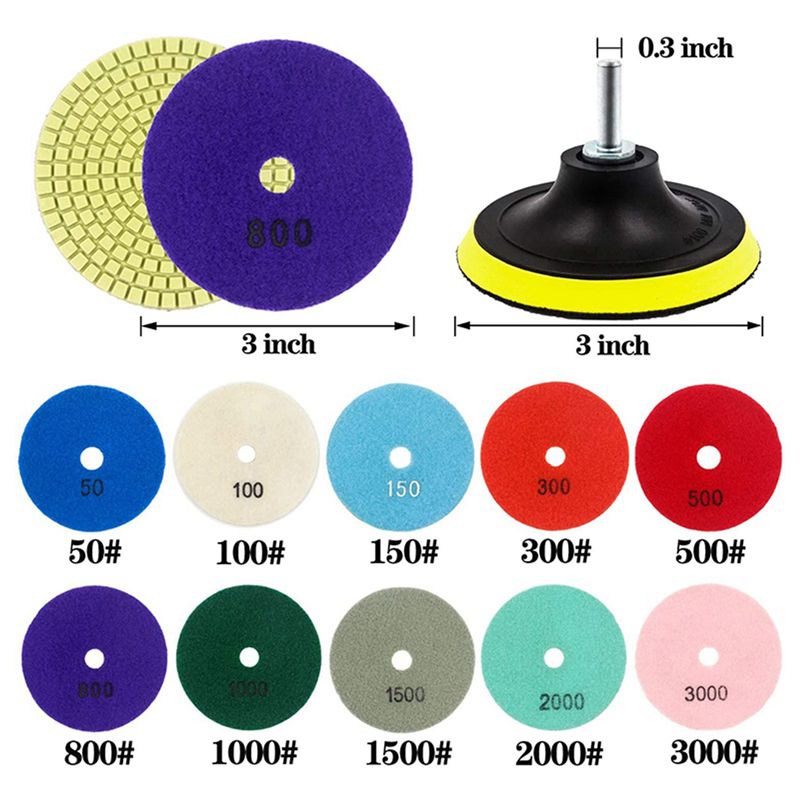 ABWP – zestaw 36 sztuk diament – Grinder Polishing Pad Kit recenzja i cena